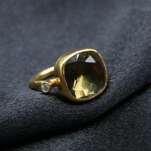 Diaspore Silver Ring Handmade Jewelry  Vintage  Ring Christmas Gift Black Friday