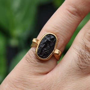 Intaglio Aphrodite Silver Ring Handmade Jewelry Greek Jewelry Ancient Greek Aphrodite Ring