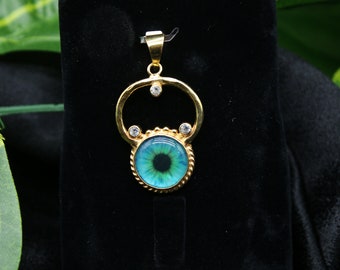 Eye 925 sterling silver pendant