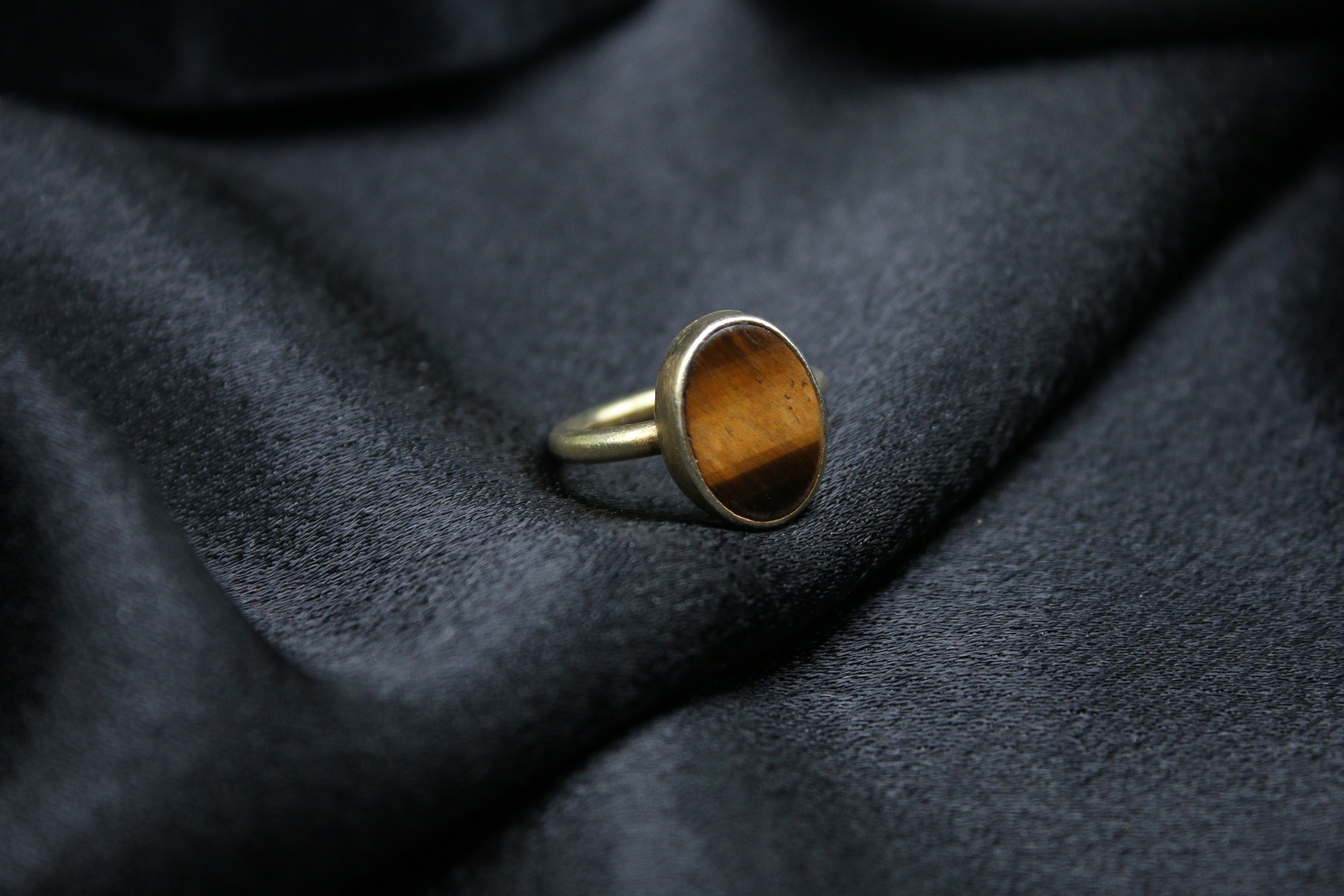 Tiger's eye Silver Ring Handmade Jewelry Tiger's eye Vintage  Ring