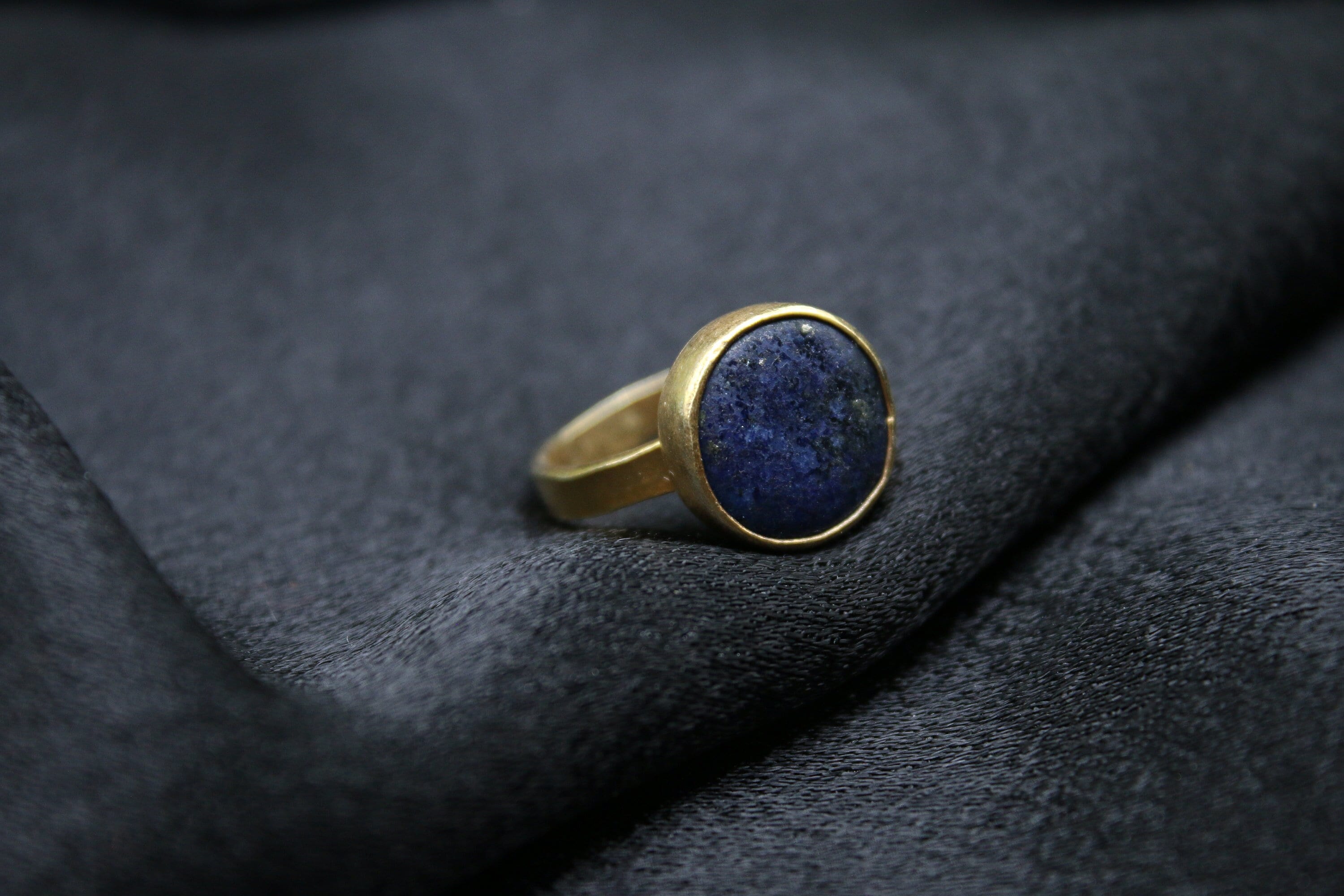 Vintage Lapis Ring - Etsy