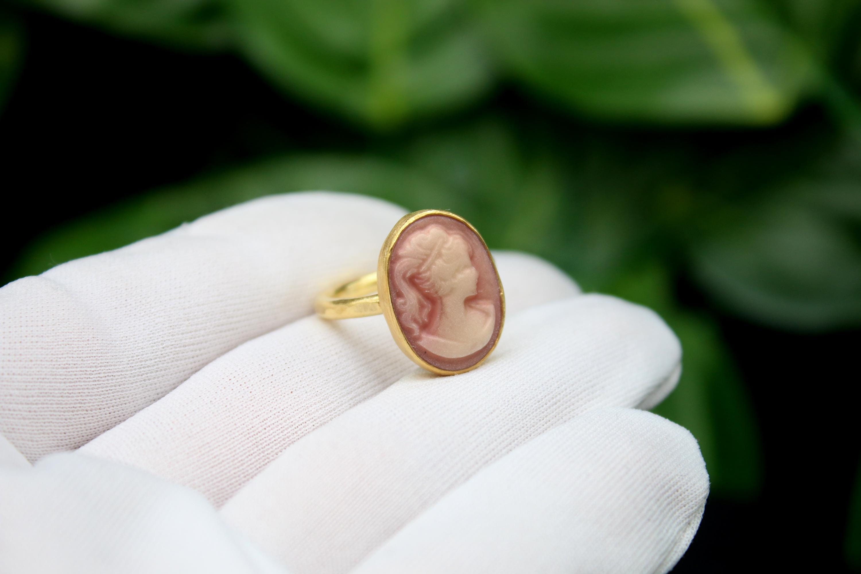 なかなかキレイな稼働品❗️ORIENT CAMEO 手巻RING WATCH JeJekobe】 ORIENT CAMEO RING WATCH 一見指輪、でも実は時計