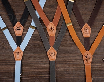 Personalized Groomsmen Suspenders,Custom Mens Suspenders,Wedding Suspenders,Groomsmen Proposal Gifts,Suspenders Braces For Men,Wedding Gift