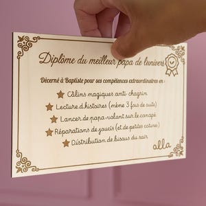 World s Best Dad Certificate – Personalized Father s Day Gift