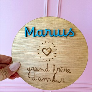 Annonce Grand-Frère ou Grande-Sœur Personnalisée
