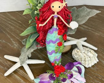 Arielle ( Handmade Flower Mermaid)
