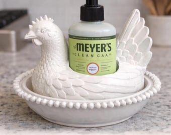 Porta-sabonete Meyers em forma de galinha aninhada - Arquivo STL 3MF para impressão 3D com direitos comerciais.