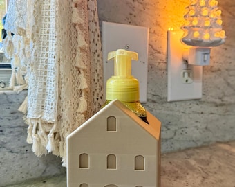 Weihnachtshaus Seifenhülle - 3D Druckdatei, Bath & Body Works Halter