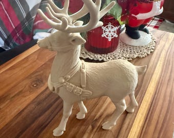 3D Gedruckte Rentier-Spitze - Weihnachts-Rasendekor STL & 3MF (Kommerzielle Lizenz)