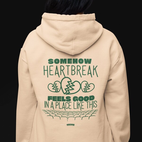 AMC - Somehow Heartbreak Feels Good in a Place Like This - Hoodie - Nicole Kidman (Beige)