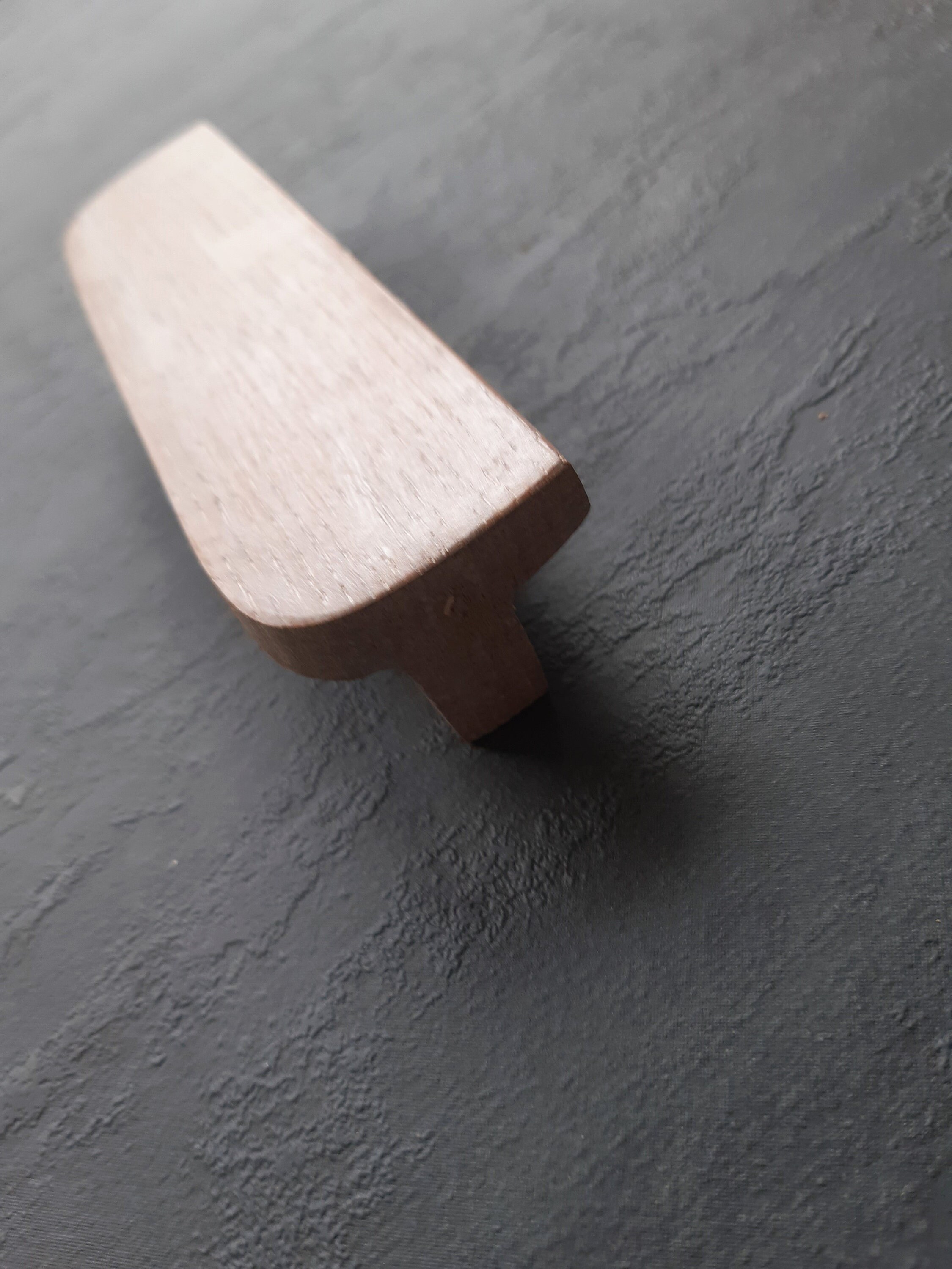 Photo inspiration: Minimalist Kitchen Cabinet Handles Reference: Handmade Oak Wooden Pulls Minimalist Kitchen Cabinet Hardware