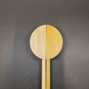 Tirador de armario de roble hecho a mano: Tirador redondo de madera para cajones, tirador de muebles, tirador cómodo, tirador de diseño, tirador para armarios, tiradores de roble.