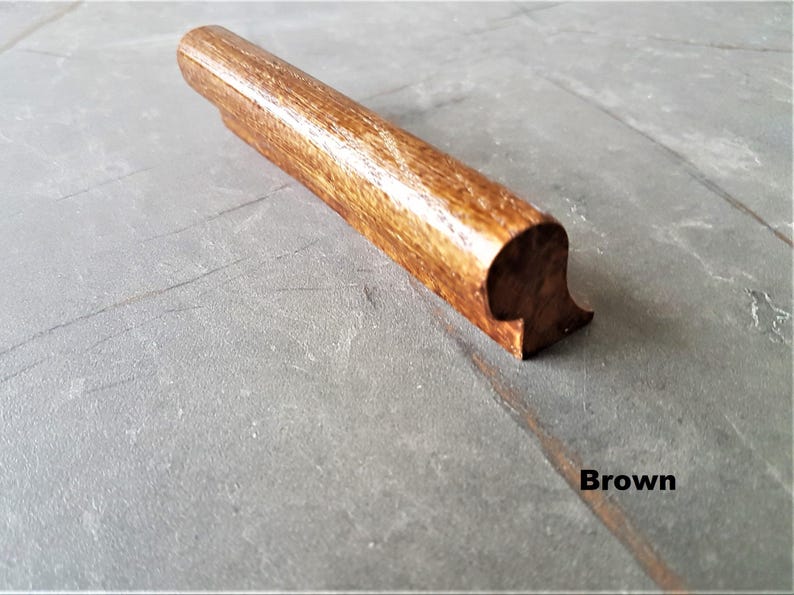 Handmade Oak Wood Pull Handles: Minimalist Furniture Hardware - Etsy