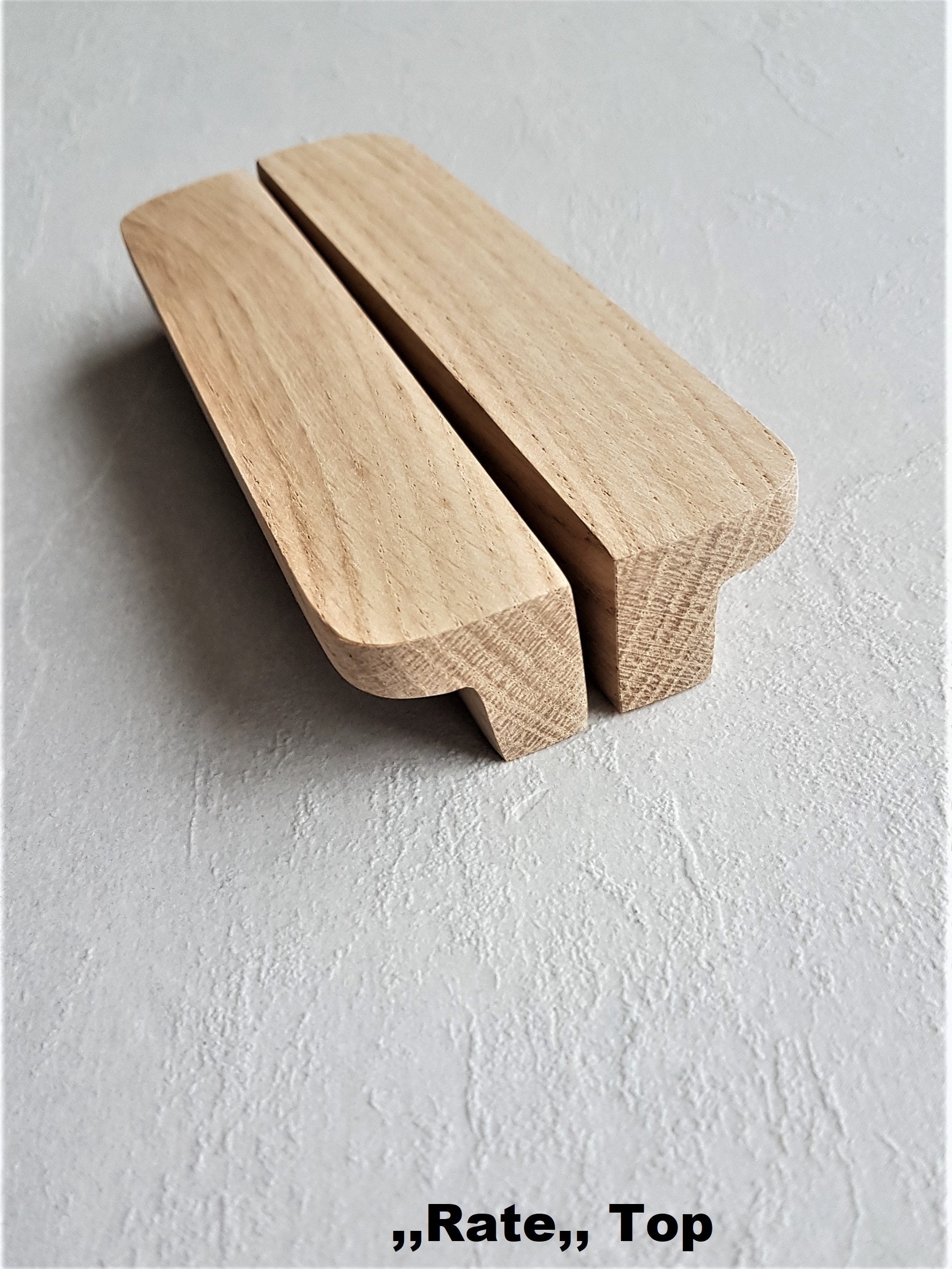 Rounded Long Wood Pulls Oak Handles Simple Kitchen Hardware Dresser Pulls Minimalism Wooden Drawer Knobs NEW