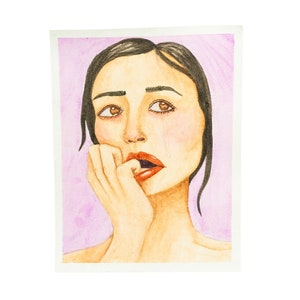 Original Watercolor - &quot;Lucia&quot;