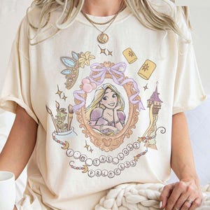 Retro Disney Tangled Rapunzel Comfort Color® Shirt, Disney Princess Rapunzel shirt, Lost Princess Tee, Magic Kingdom Shirt, Disney Trip Tee