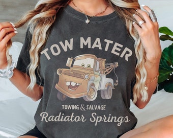 Retro Disney Cars Tow Mater Shirt, Disneyland Trip Shirt, Disney Cars Shirt, Autos Geburtstag Shirt, Disney Pixar Shirt, Disneyworld Shirts