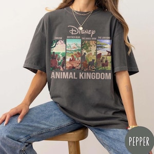 Retro Disney Animal Kingdom Comfort Colors Shirt, Vintage Disney Wild Shirt, Hakuna Matata, Mickey Safari, Lion King, Tazan