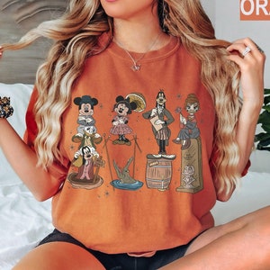 Vintage The Haunted Mansion Comic Shirt,Retro Disney Halloween Shirt, Haunted Mansion Shirt, The Haunted Mansion 1969, Halloween Family Tees