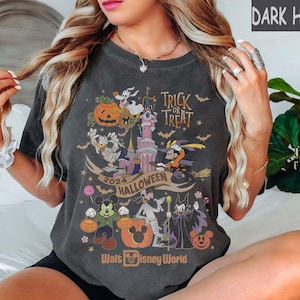 Vintage Walt Disneyworld Halloween  Shirt, Mickey&#39;s Not So Scary Halloween Party Shirt, Mickey And Friends Halloween Shirt, Halloween Gift