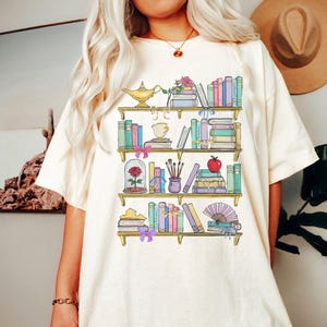 Belle's Book Club Comfort Colors Shirt, Tale As Old As Time Belle’s Book Cafe Shirt, Belle Princess Book Tee, Book Lover Gift