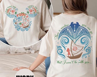 Disney Moana Shirt, Komm, was darf ich den Weg T-Shirt, Disney Adventure Pullover, BTW Trip Sweatshirt, Mickey Mouse Ohren Moana T-Shirt