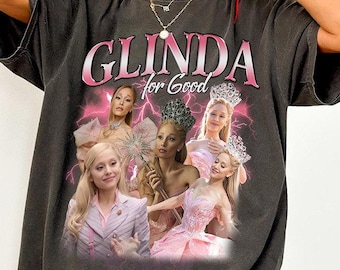 Glinda The Good Wicked Comfort Colors Shirt, Broadway Musical Graphic Tee, Wicked Inspired Popular Toss Toss Top, Wizard Of Oz Theater Gift
