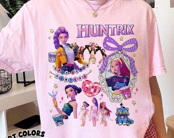 Huntrix Coquette Shirt, Huntrix Anime Shirt, Huntrix Shirt Toddler, Huntrix Youth Shirt, Huntrix Tshirt, Kpop Fan Gift, Huntrix Kpop Shirt