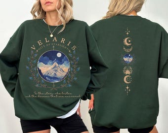 Court of Thorns And Roses Velaris Sweatshirt, Thorns and Roses Court of Dreams Shirt, Acotar Shirt, Night Court Acotar, SJM Shirt