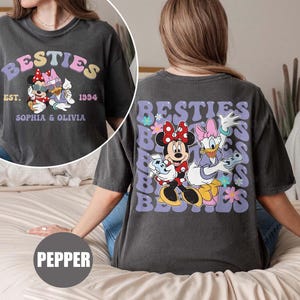 Disney Minnie and Daisy Besties Shirt, Disney Best Friend Shirt, Disney Girls Trip Shirt, Disney Cousins Shirt, Minnie Mouse Shirt
