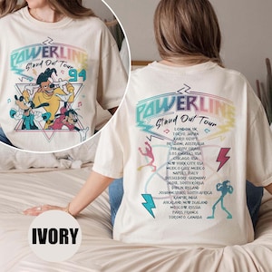 Retro 90s Goofy Movie Comfort Colors Shirt, Max Goofy Roxanne Powerline Shirt, Disney World Tour Shirt, Goofy Movie Shirt, Disney Group