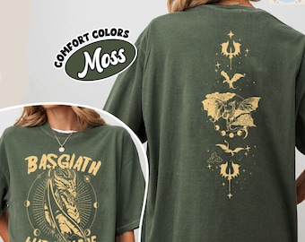 Fourth Wing Comfort Colors Shirt, Basgiath War Sweatshirt, Dragon Rider T-shirt, Violet Sorrengail Shirt, Xaden Riorson, Riders Quadrant Tee