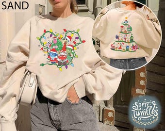 Retro Inside Out Christmas Characters Shirts, Inside Out 2 Shirt, Disney Inside Out Xmas Matching Tee, Disneyland Family Trip 2024 Shirts