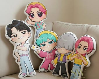デーモンハンターズ　サジャボーイズ　ぬいぐるみ 5体セット K-POP デーモンハンター：サジャボーイズ 動物型ぬいぐるみ - Etsy 日本