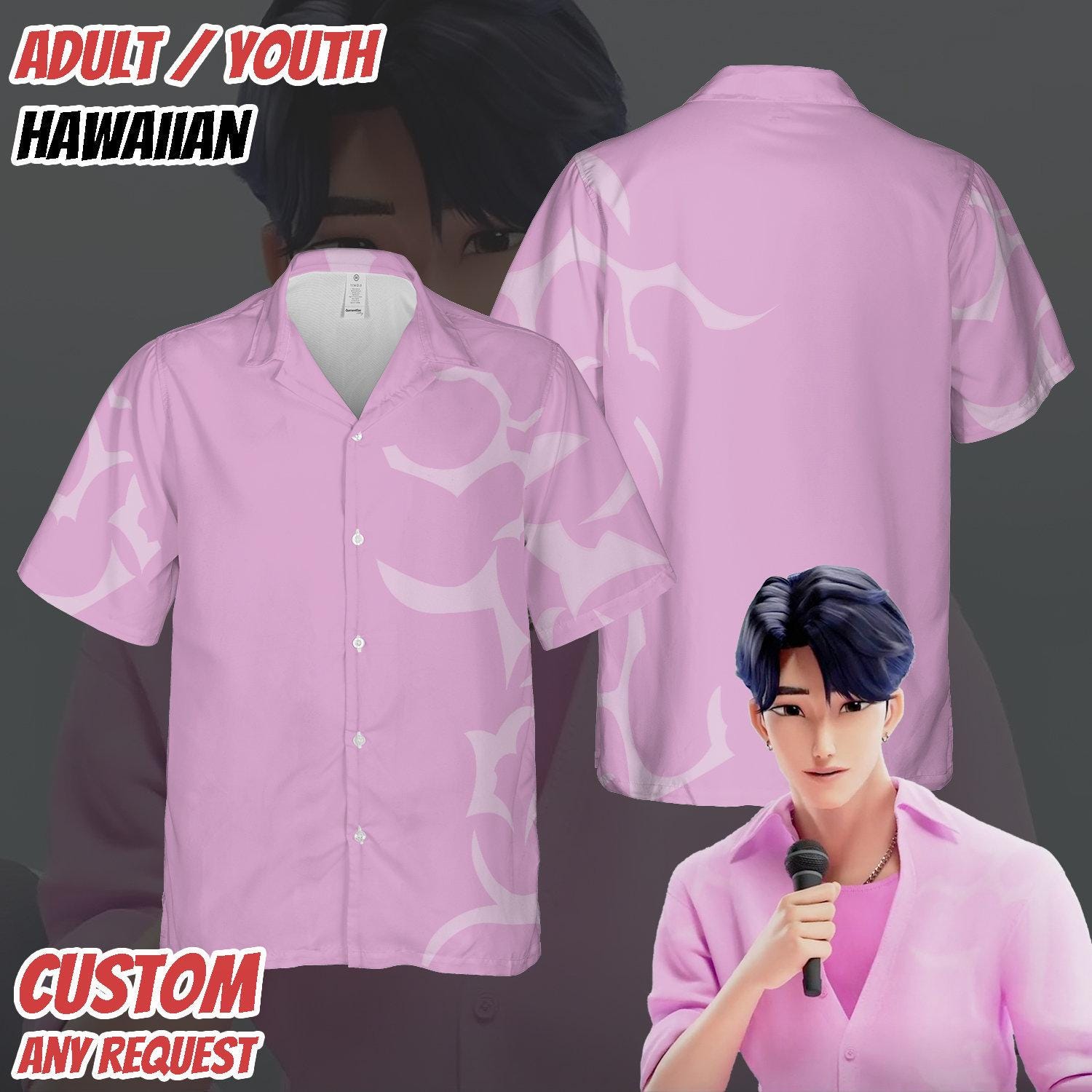 jinu dress shirt KPOP Demon Hunters : JINU I modified my shirt last night for this lol. Thank you every one in Circle Con today Photo by @sept.snow Special thx Scene : @broschen_photo #kpopdemonhunters #jinu