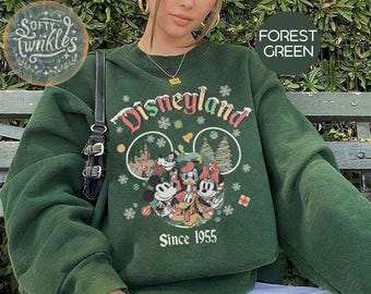 Disneyland Mickey and Friends Christmas Shirt, Disney Christmas Shirt, Christmas Family Shirt, Christmas Gift, Disneyland Christmas Shirt
