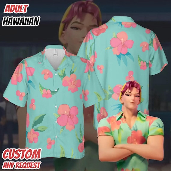 Kpop Demon Hunters Abby Saja Boys Hawaiian Shirt, Abby Saja