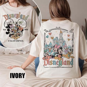 Disneyland Est. 1955 Sweatshirt, Disneyland Sweatshirt, Disneyland California Sweatshirt, Mickey And Friends Sweatshirt, Disney Trip Sweater