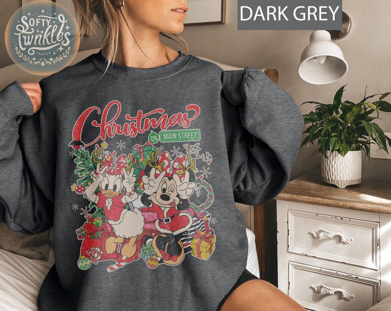 Vintage Minnie Daisy Besties Disney Christmas Shirt, Disney Girl Trip