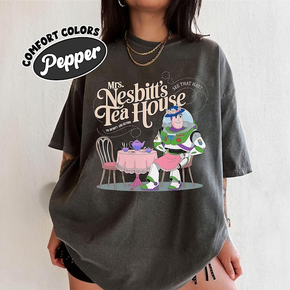 Mrs. Nesbitt's Tea House Comfort Colors Shirt, Nesbitt's Tea House