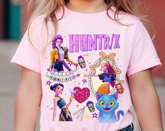 Huntrix Coquette Shirt, Huntrix Anime Shirt, Huntrix Shirt Toddler, Huntrix Youth Shirt, Huntrix Tshirt, Kpop Fan Gift, Huntrix Kpop Shirt