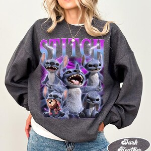 Retro Disney Stitch Shirt, Lilo & Stitch Movie 2025 Shirt, Disneyland Birthday Gifts Shirt, Disneyworld Shirt, Stitch Family Graphic Tee image 4