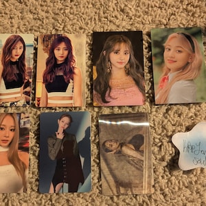 Misc gg photocards Kpop