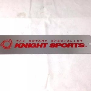 JDM KNIGHT SPORTS Abzeichen Emblem amemiya mazdageschwindigkeit miata mx5 fd3s fc3s Rx7 Dreh