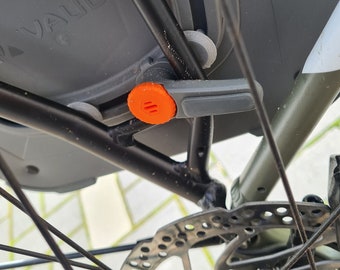 Paint protection damper for bicycle bags from Vaude, Ortlieb and Valkental