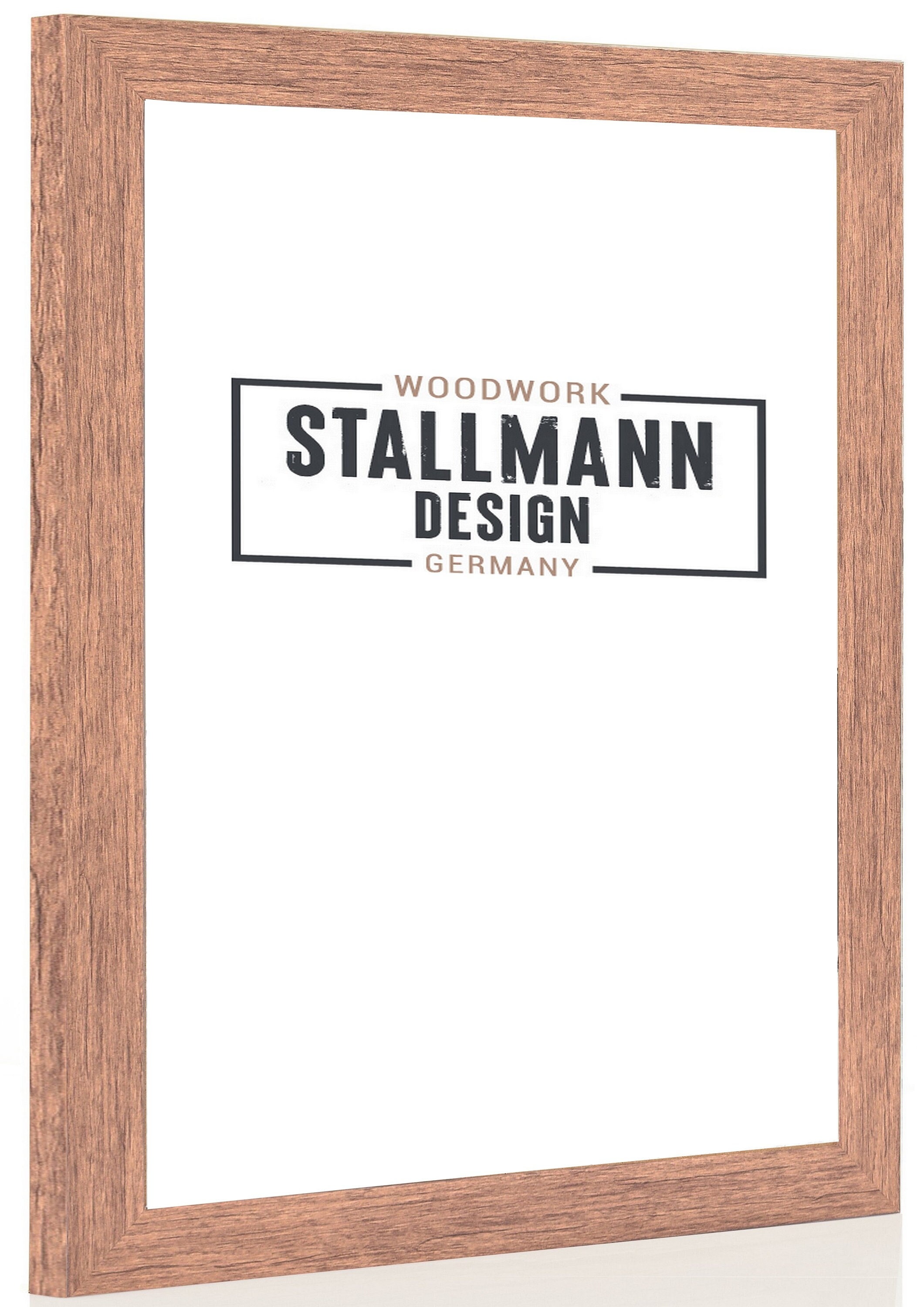 Picture frame LONDON brown | Poster frame puzzle frame made of MDF wood and acrylic glass | Made in Germany