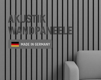 Akustik Wandpaneele aus MDF Holz – Hochwertiger Schallschutz & Dekoration in Dekor Grau