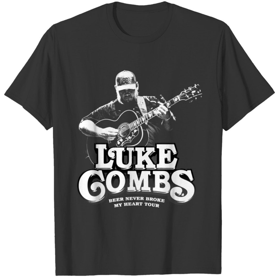 Luke Comb Beer Never Broke My Heart Tour Tshirt Luke Combs Etsy