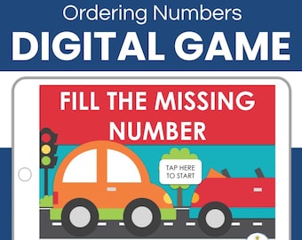 Ordering Numbers to 20 - Digital Math Activity | Google Slides | Powerpoint