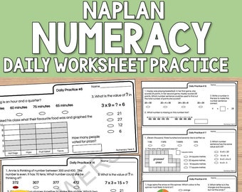 Naplan Numeracy Practise Tests Year 5 - Daily Maths Worksheets